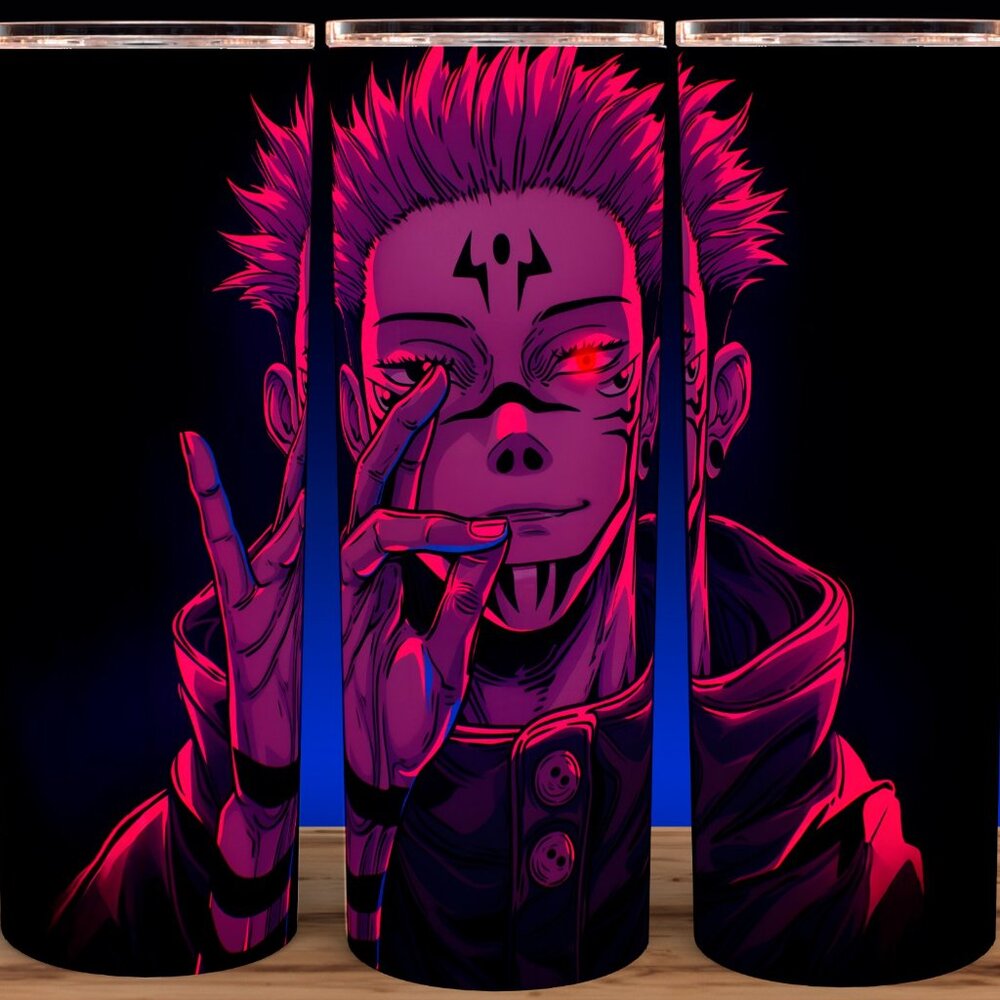 Sukuna Jujutsu Kaisen Anime JJK Cup Mug Tumbler